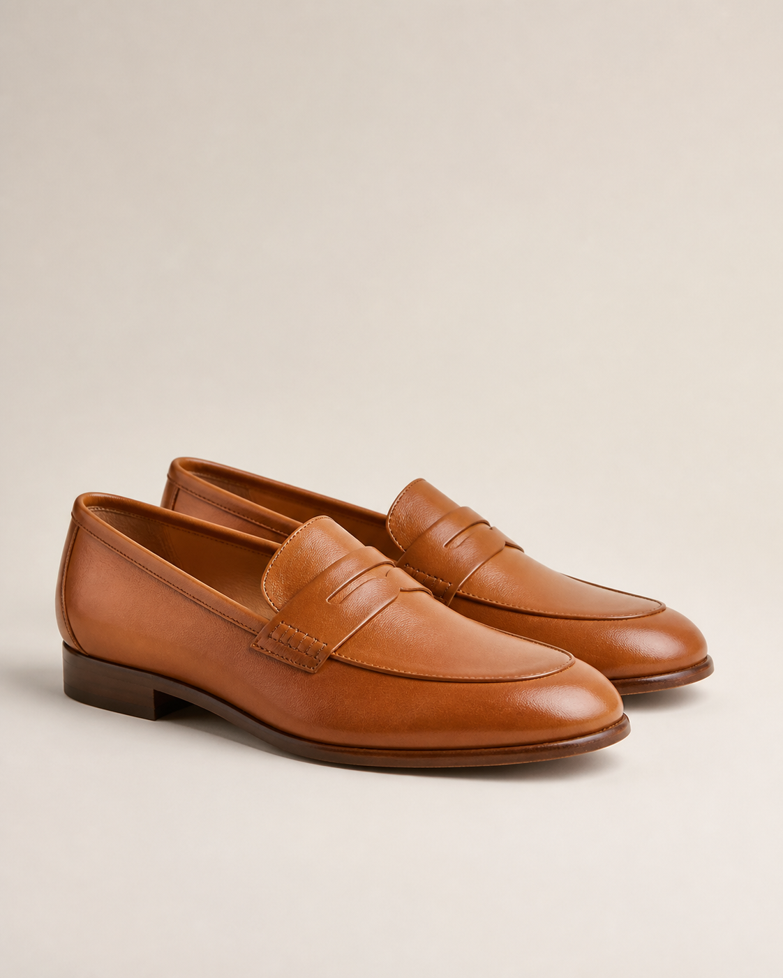 Minimal Penny Loafers, unbranded product photograph