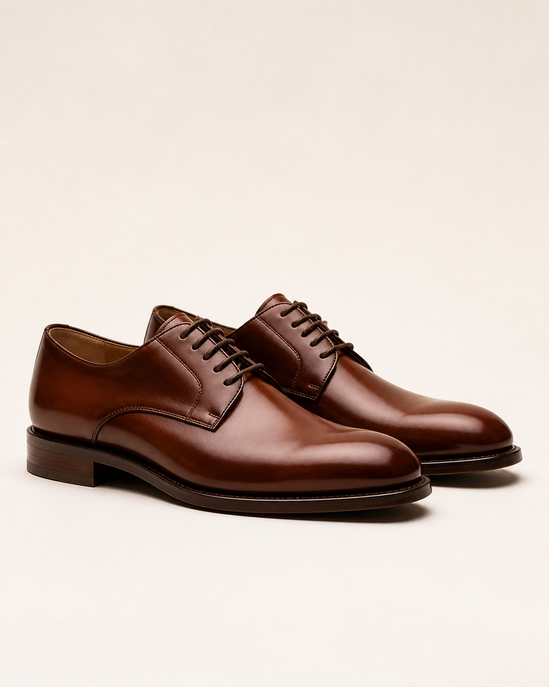 Premium Calfskin Derbies, unbranded product photograph